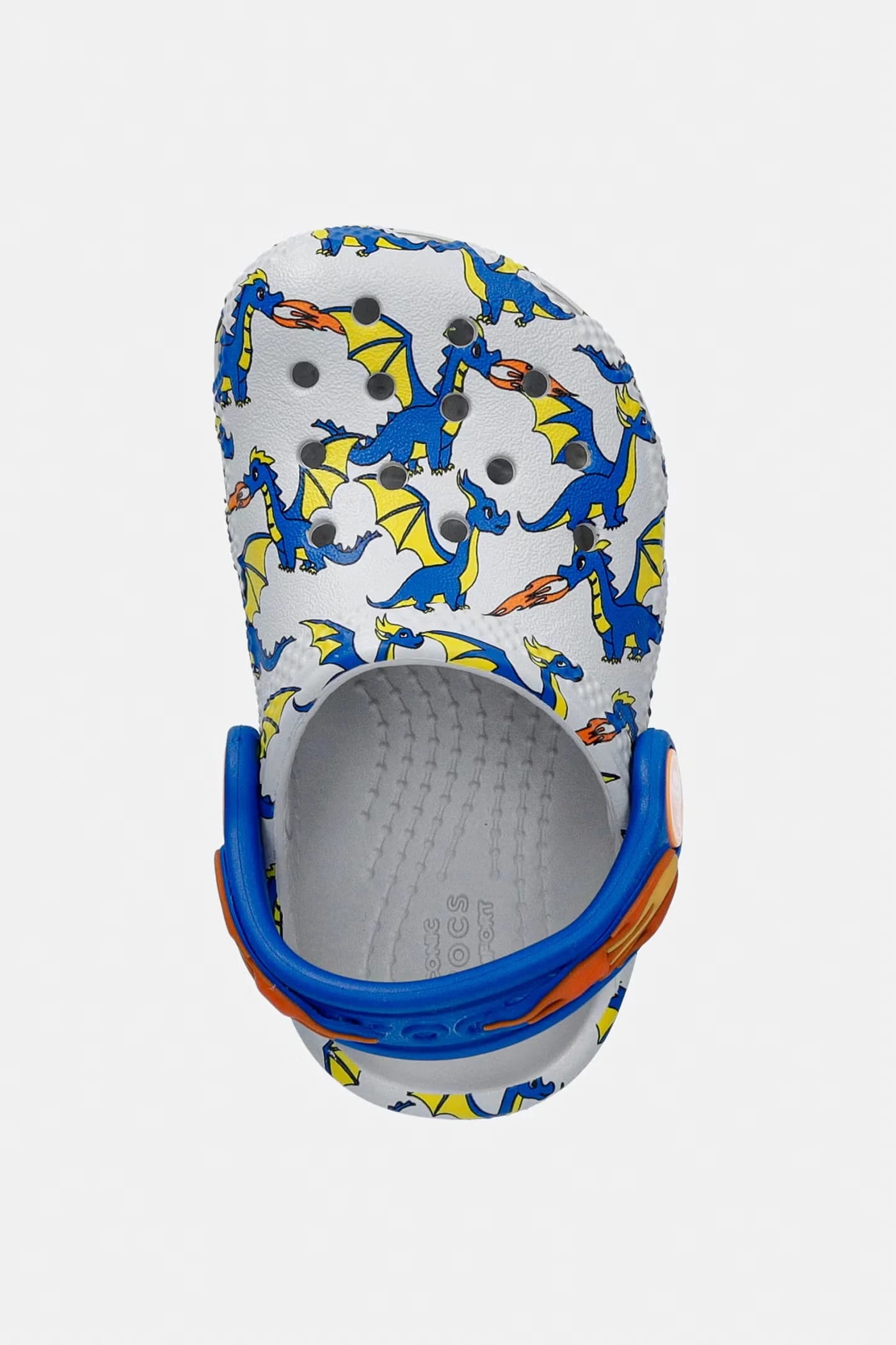 Детские тапочки CLASSIC DRAGON GRAPHIC CLOG T - фото 4