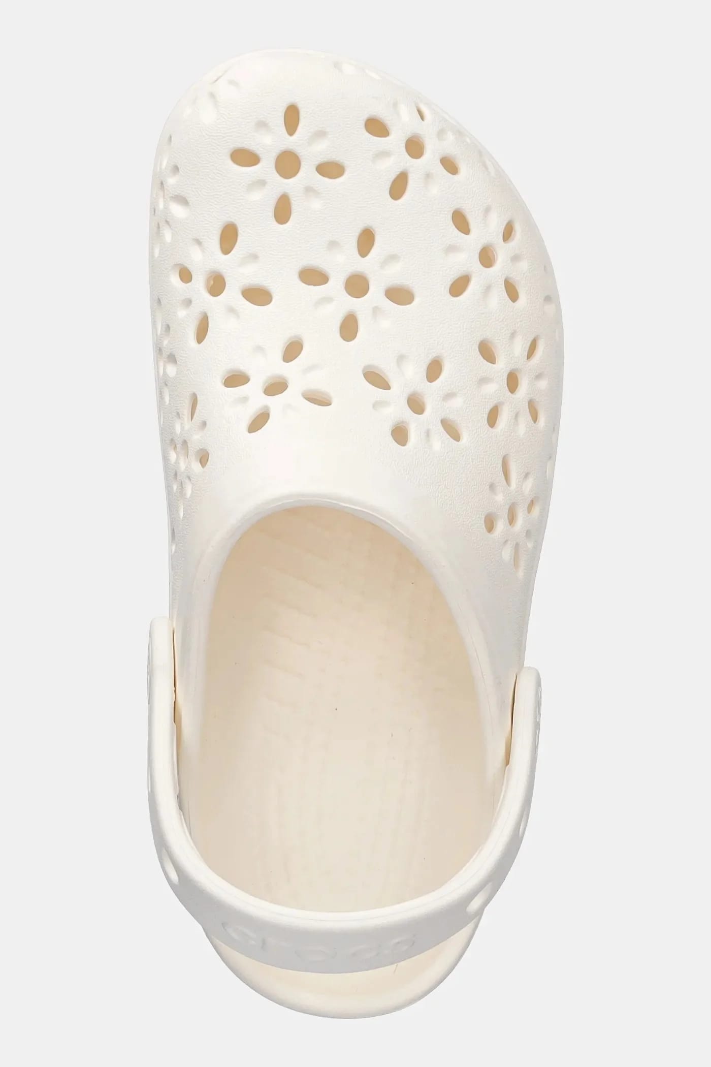 ДЕТСКИЕ шлепанцы CLASSIC FLORAL COUT OUT CLOG бежевые для мальчиков - фото 4