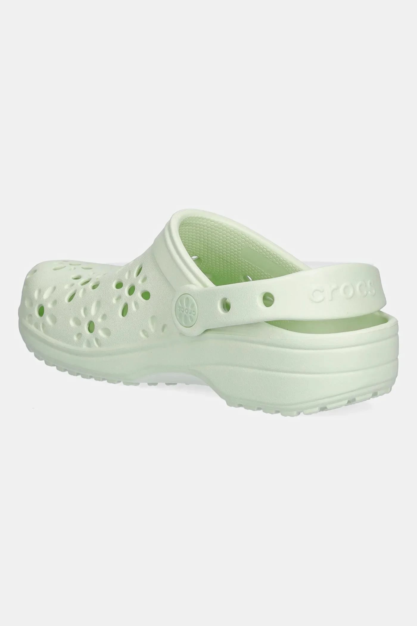 ДЕТСКИЕ шлепанцы CLASSIC FLORAL COUT OUT CLOG зеленые для мальчиков - фото 3