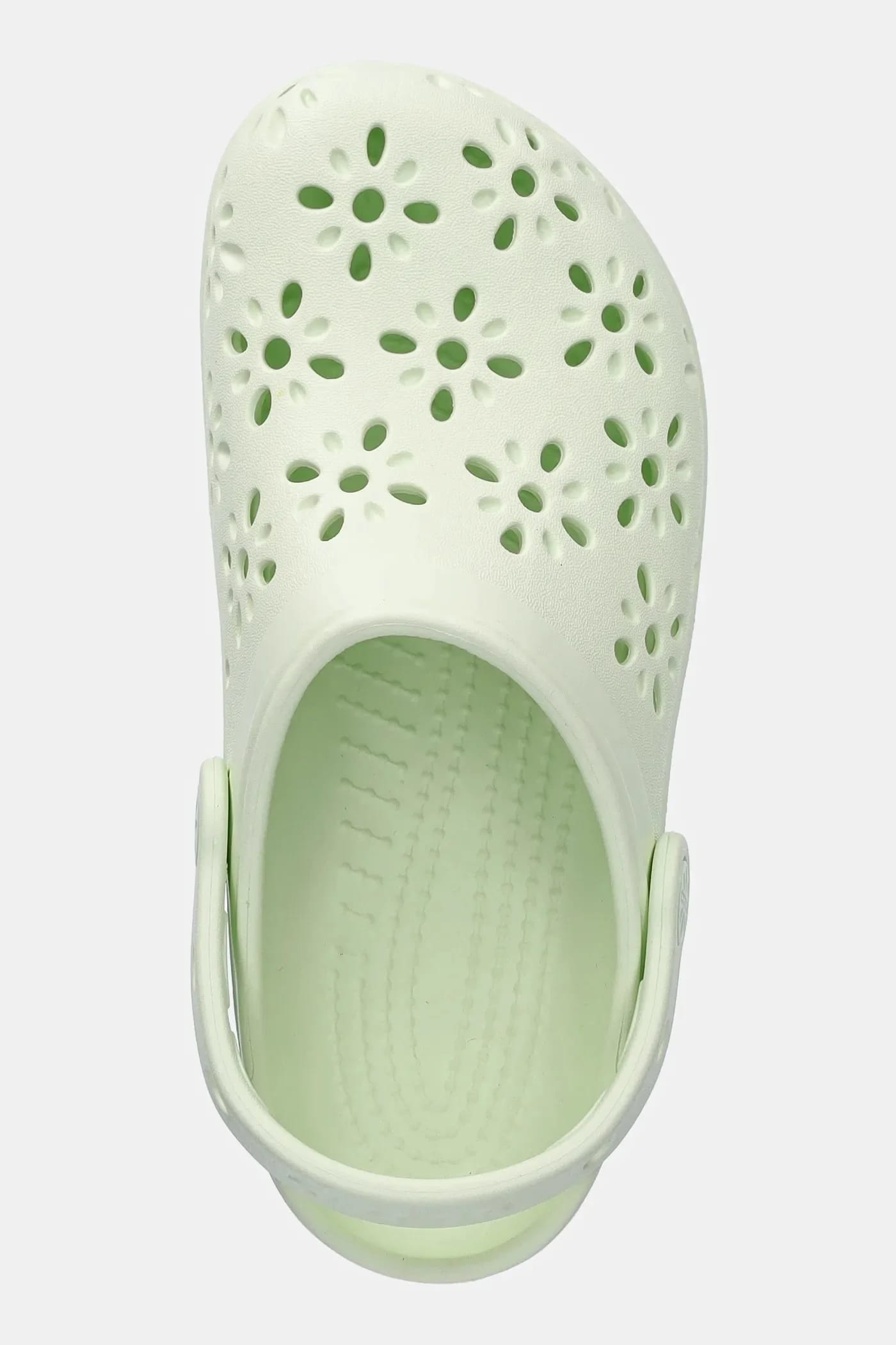 ДЕТСКИЕ шлепанцы CLASSIC FLORAL COUT OUT CLOG зеленые для мальчиков - фото 4