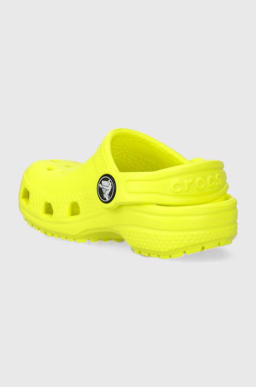 Детские тапочки CLASSIC CLOG зеленые для мальчиков - фото 3