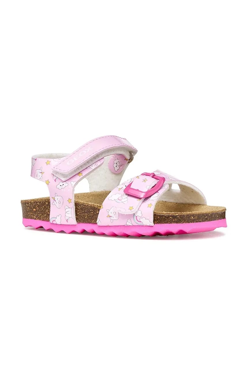 Детские босоножки SANDAL CHALKI розовые для девочек