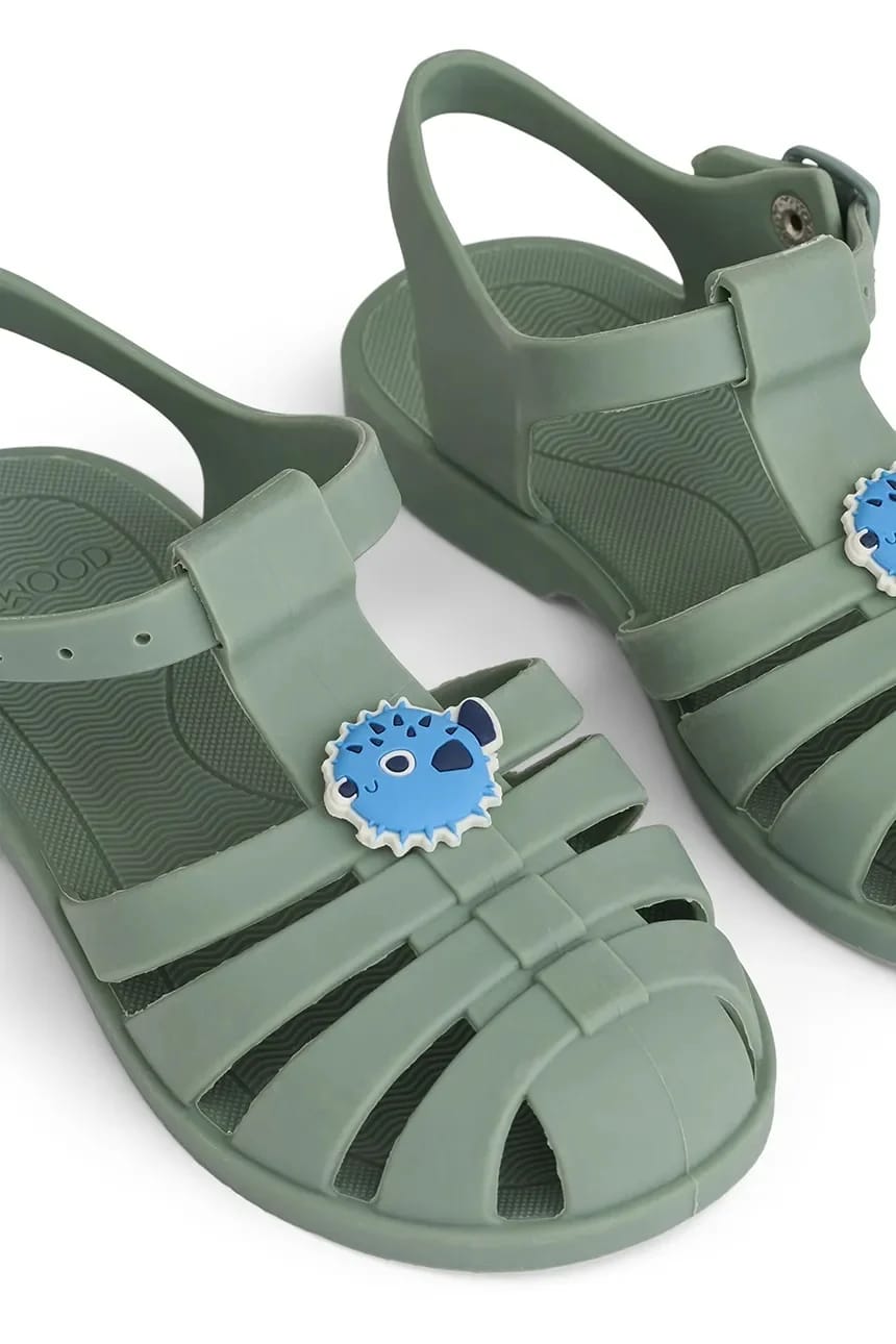 Детские босоножки с закрытым носком Bre Sandals with Charms - фото 4