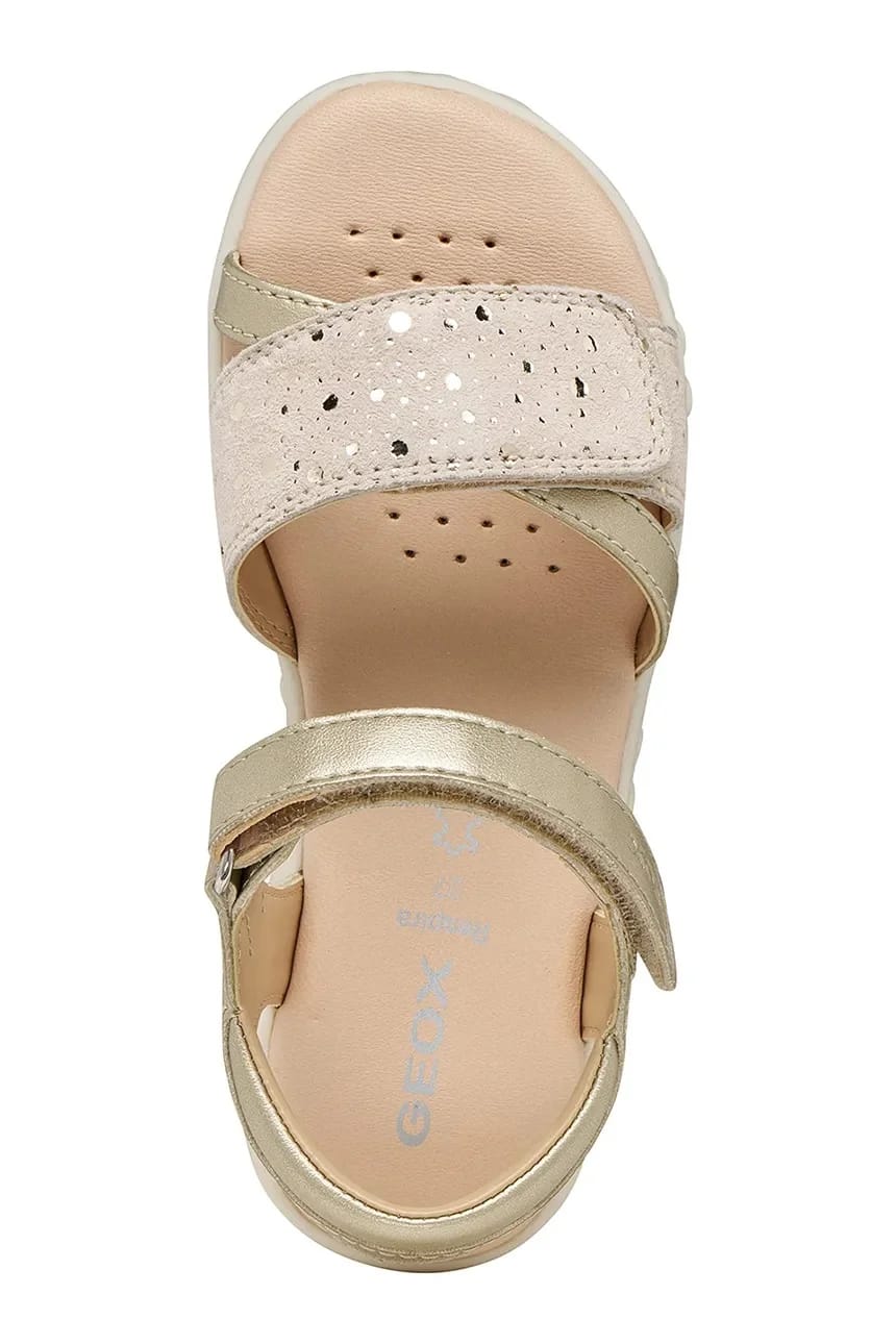 Детские сандалии SANDAL HAITI золотые для девочек - фото 5