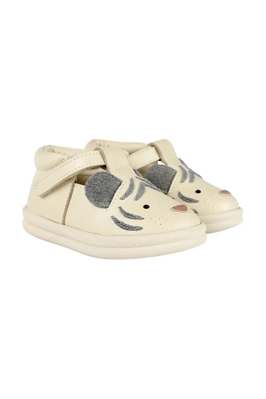 Детская кожаная обувь Zazo Special Shoes White Tiger - фото 4