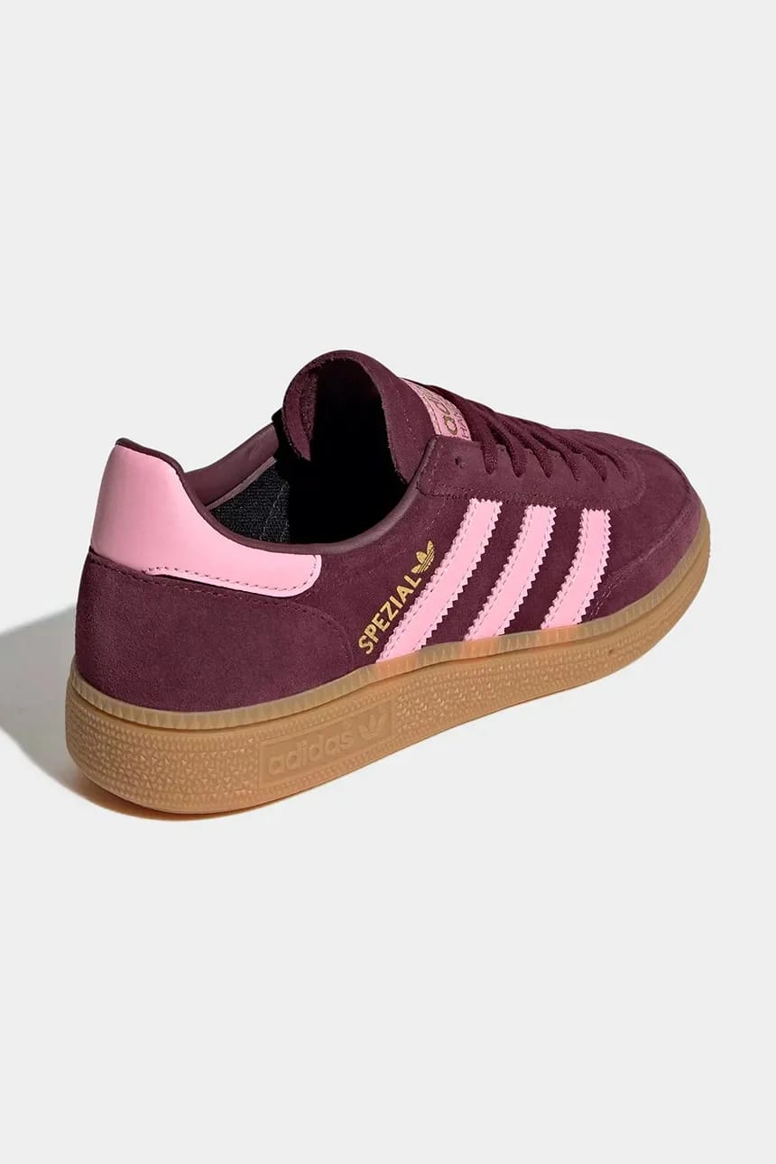 Детские кроссовки HANDBALL SPEZIAL бордовые для мальчиков - фото 3