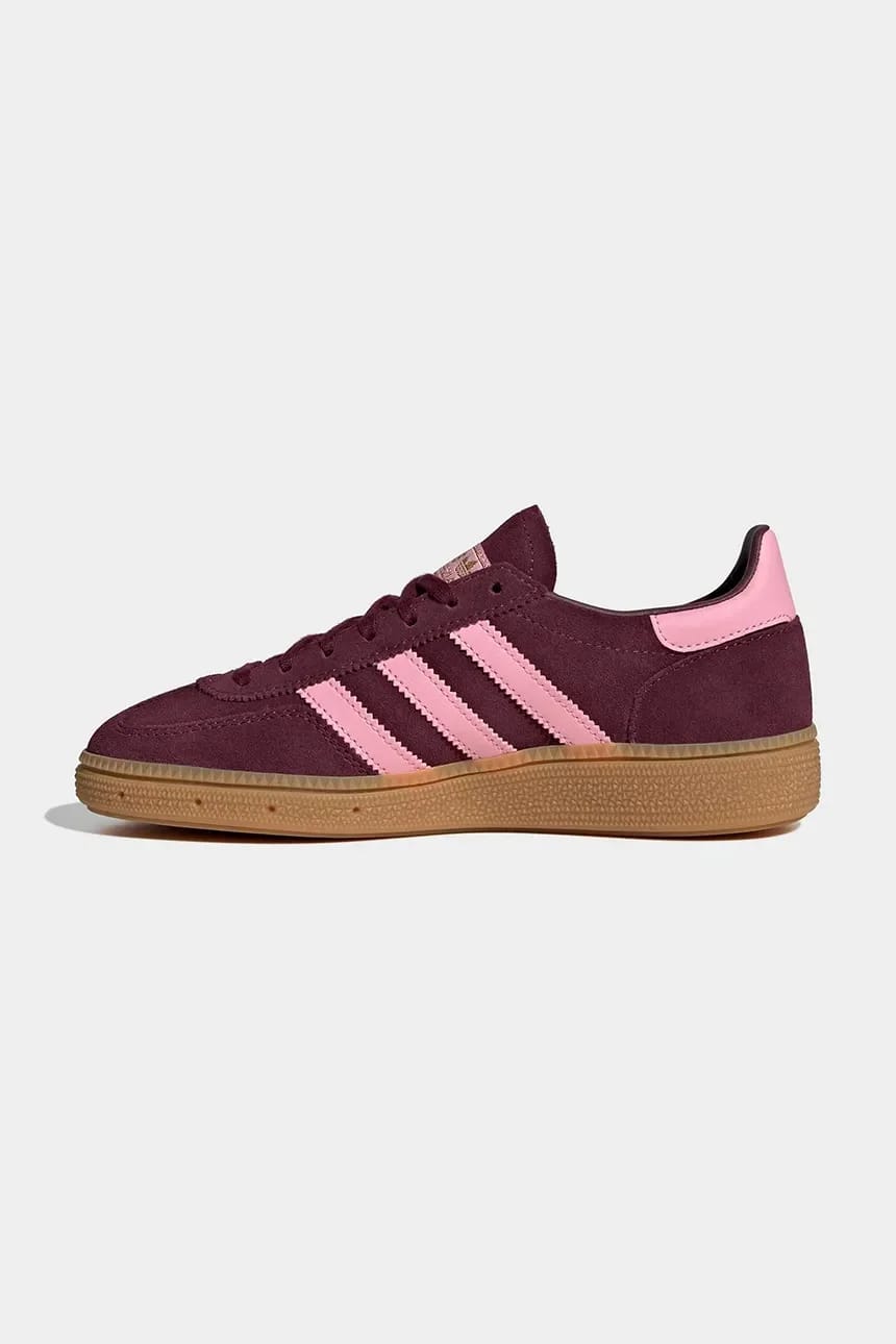 Детские кроссовки HANDBALL SPEZIAL бордовые для мальчиков - фото 4