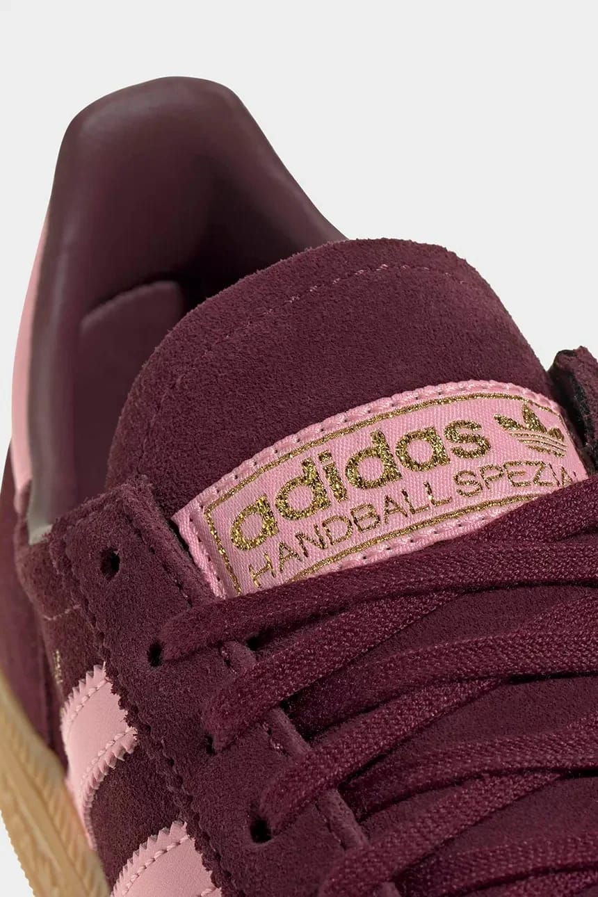 Детские кроссовки HANDBALL SPEZIAL бордовые для мальчиков - фото 7