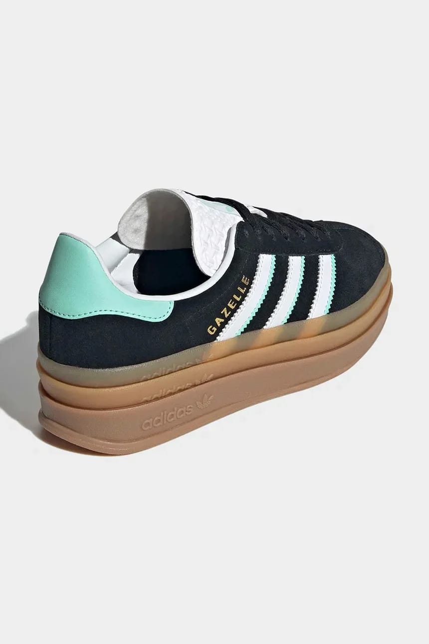 Детские кожаные кроссовки GAZELLE BOLD - фото 3