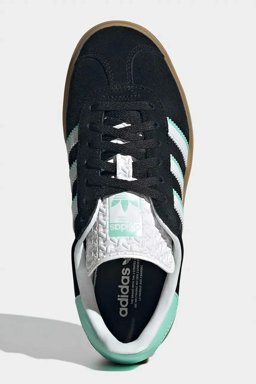Детские кожаные кроссовки GAZELLE BOLD - фото 5