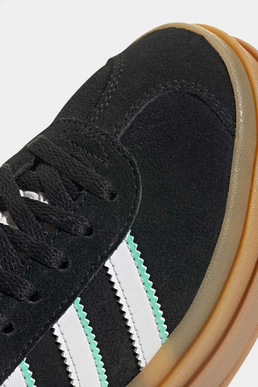 Детские кожаные кроссовки GAZELLE BOLD - фото 8