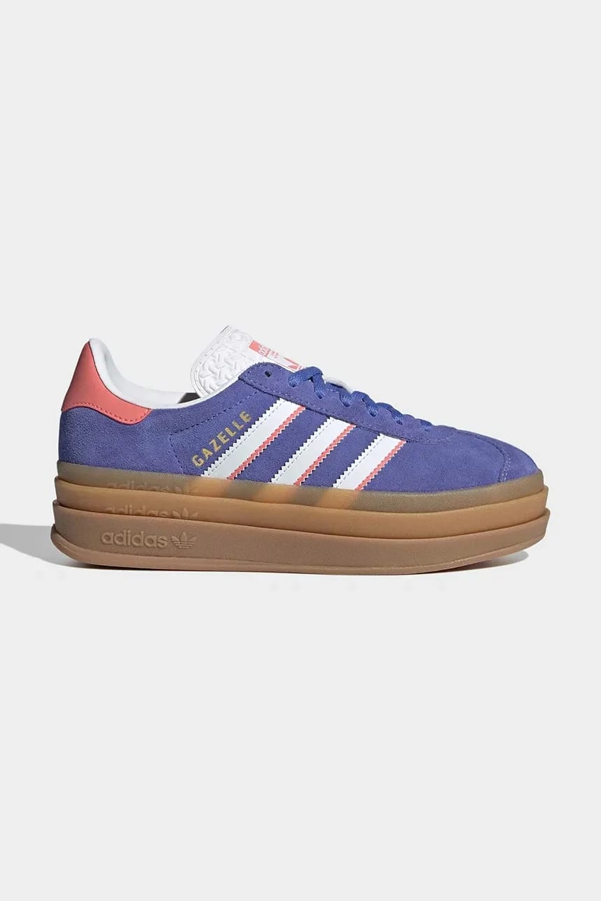 Детские кожаные кроссовки GAZELLE BOLD