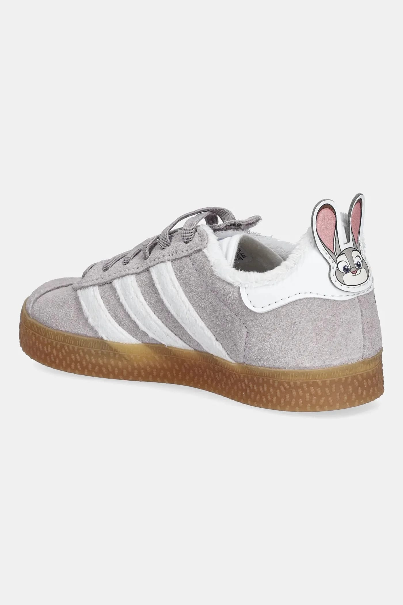 Детские замшевые кроссовки GAZELLE фиолетовые для мальчиков - фото 3