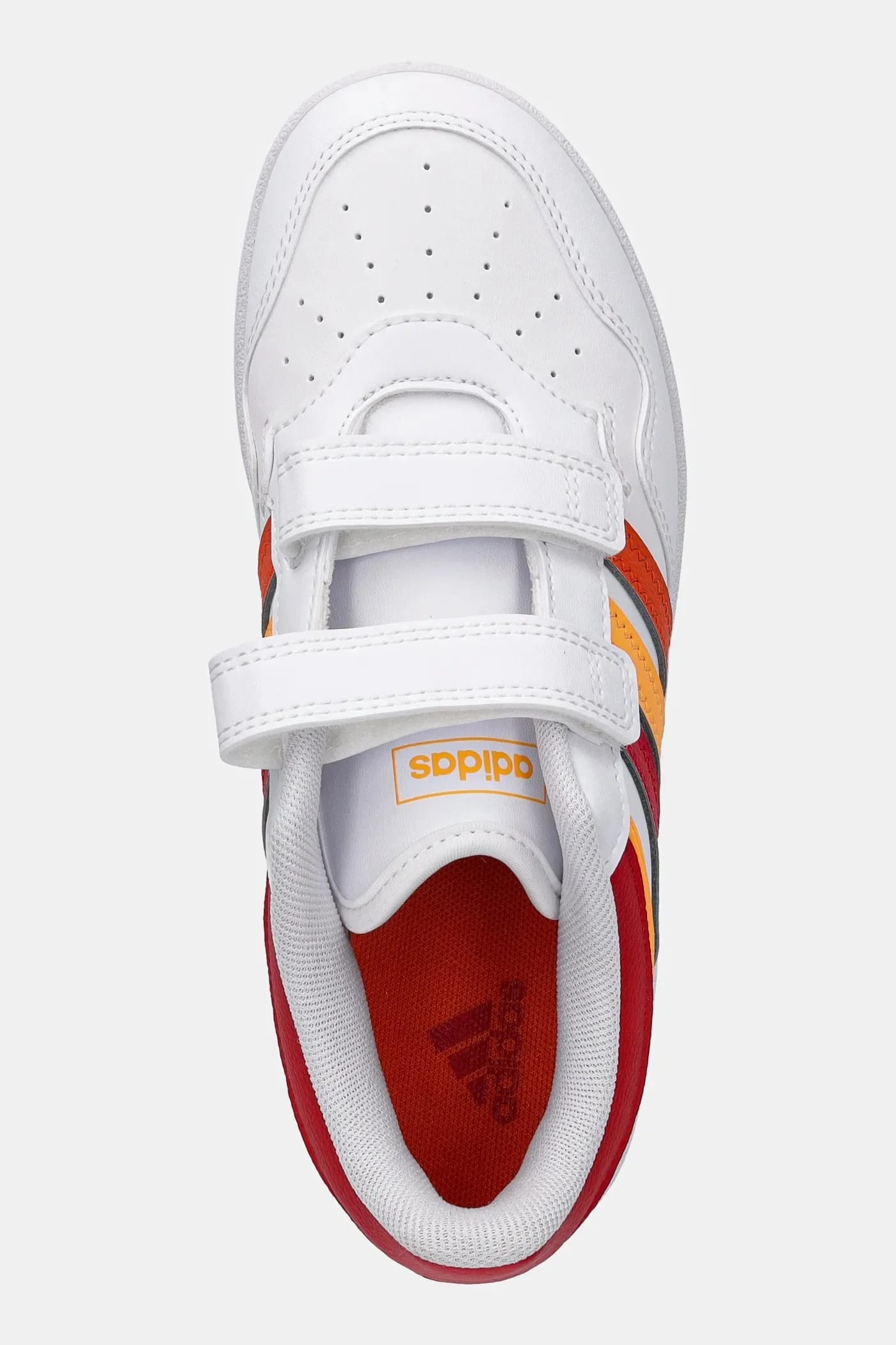 Детские кроссовки HOOPS 4.0 белые для мальчиков - фото 4