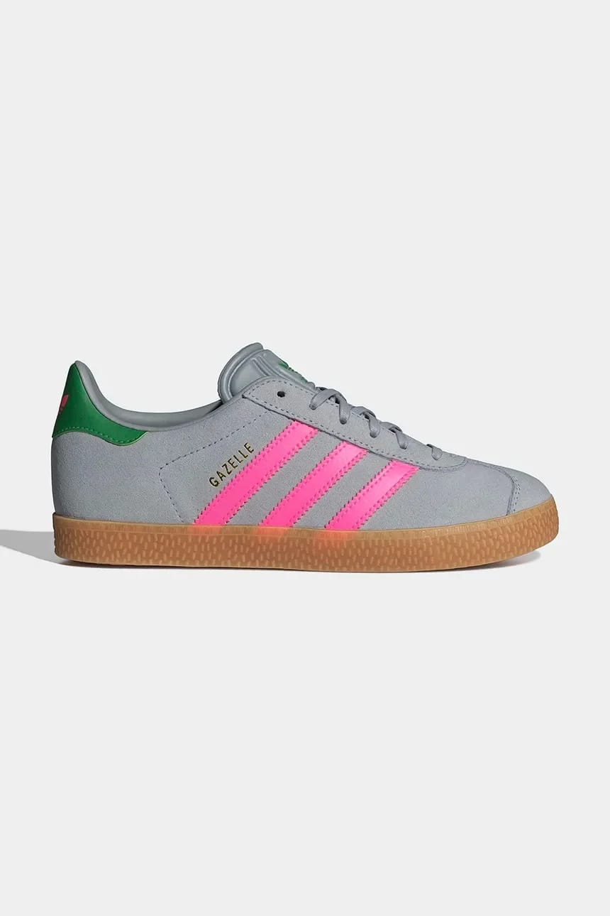 Детские кожаные кроссовки GAZELLE