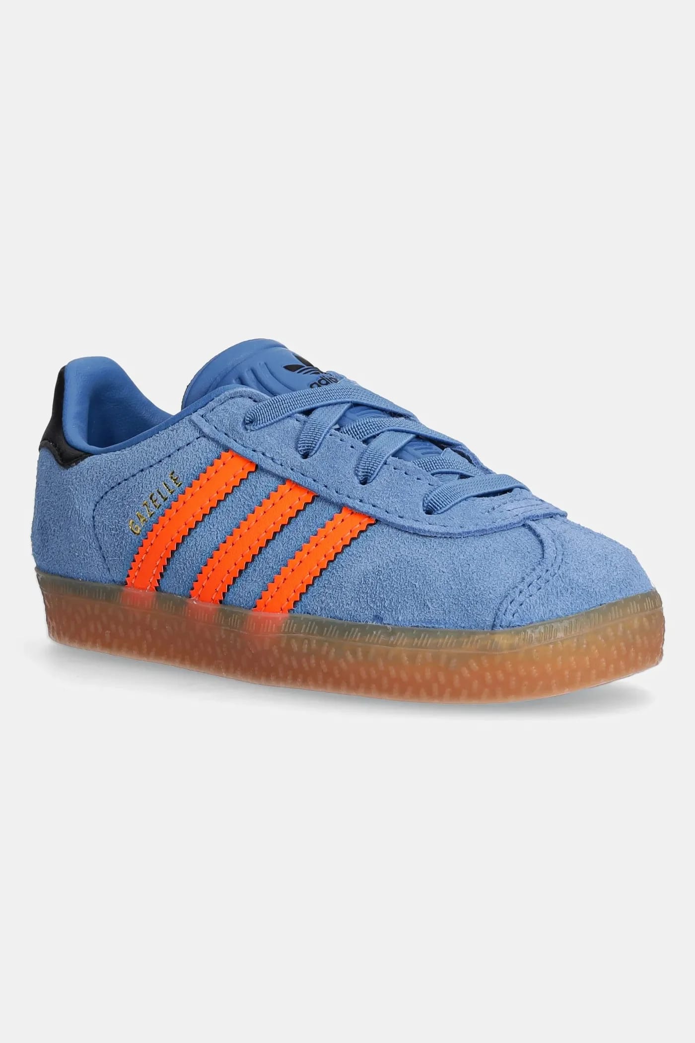 Детские замшевые кроссовки GAZELLE синие для мальчиков