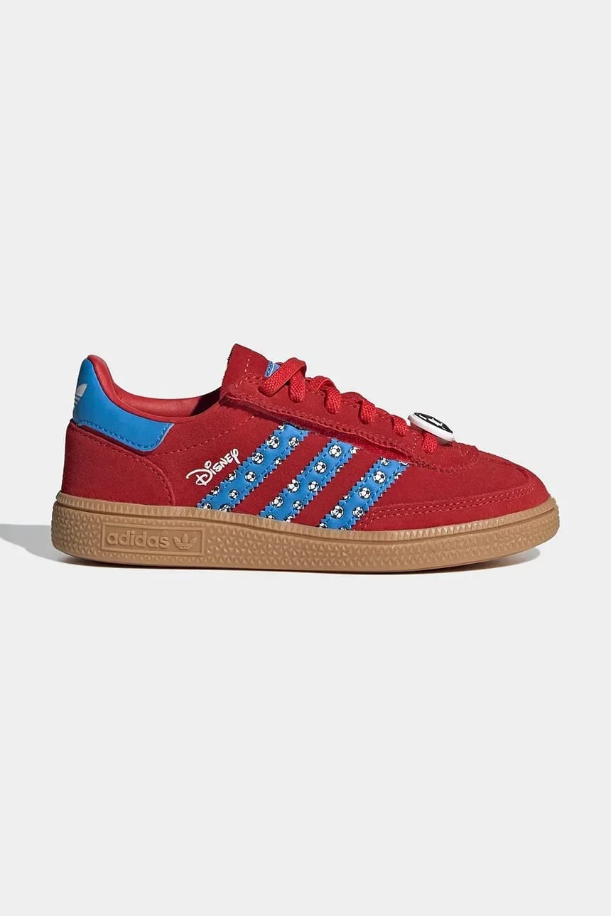 кроссовки HANDBALL SPEZIAL красные для мальчиков