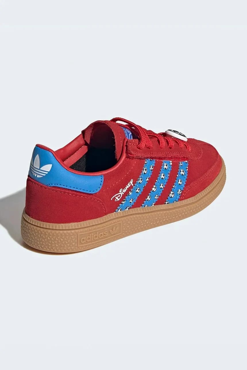 кроссовки HANDBALL SPEZIAL красные для мальчиков - фото 3