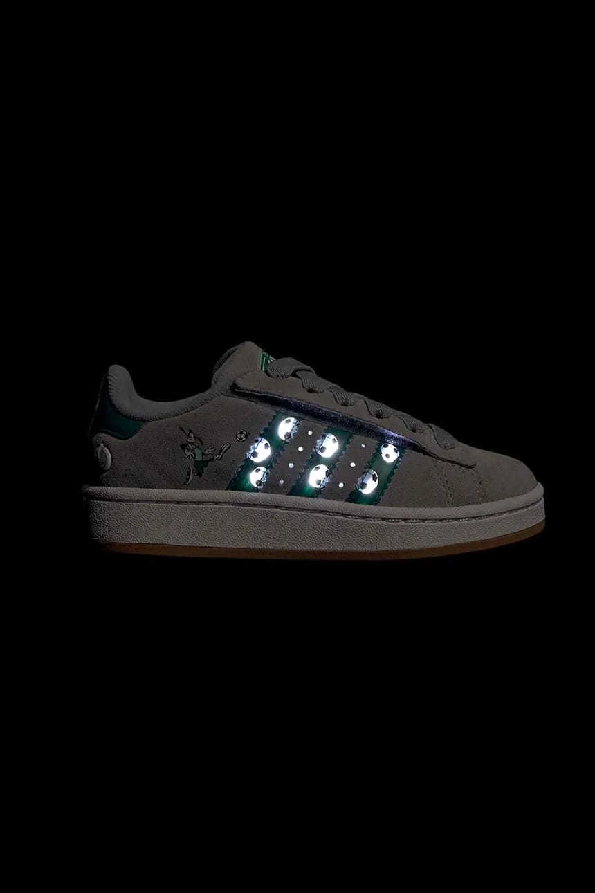 Детские кроссовки CAMPUS 00s LED LIGHTS серые для мальчиков - фото 11