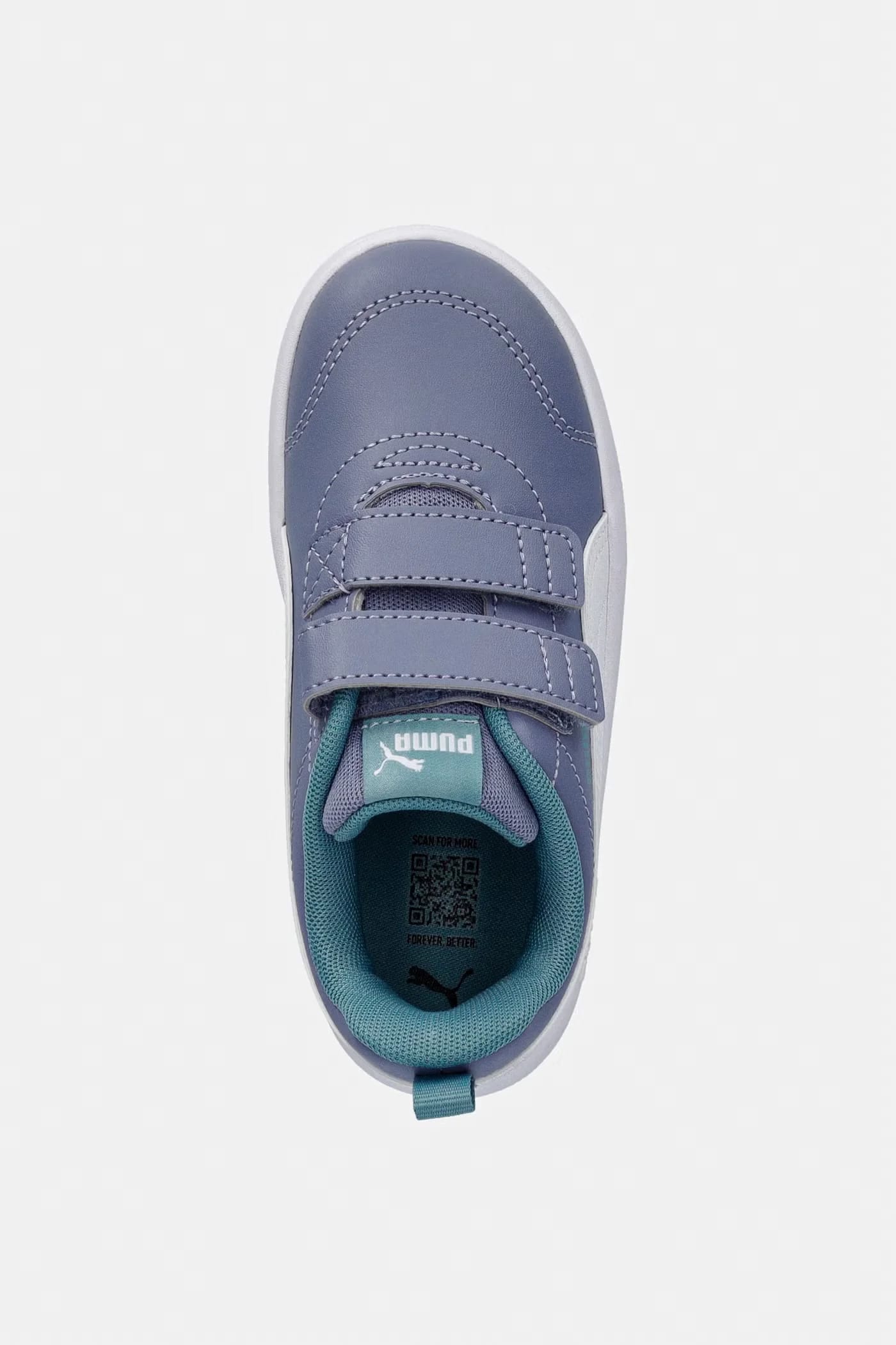 Детские кроссовки Courtflex V3 V синие для мальчиков - фото 4