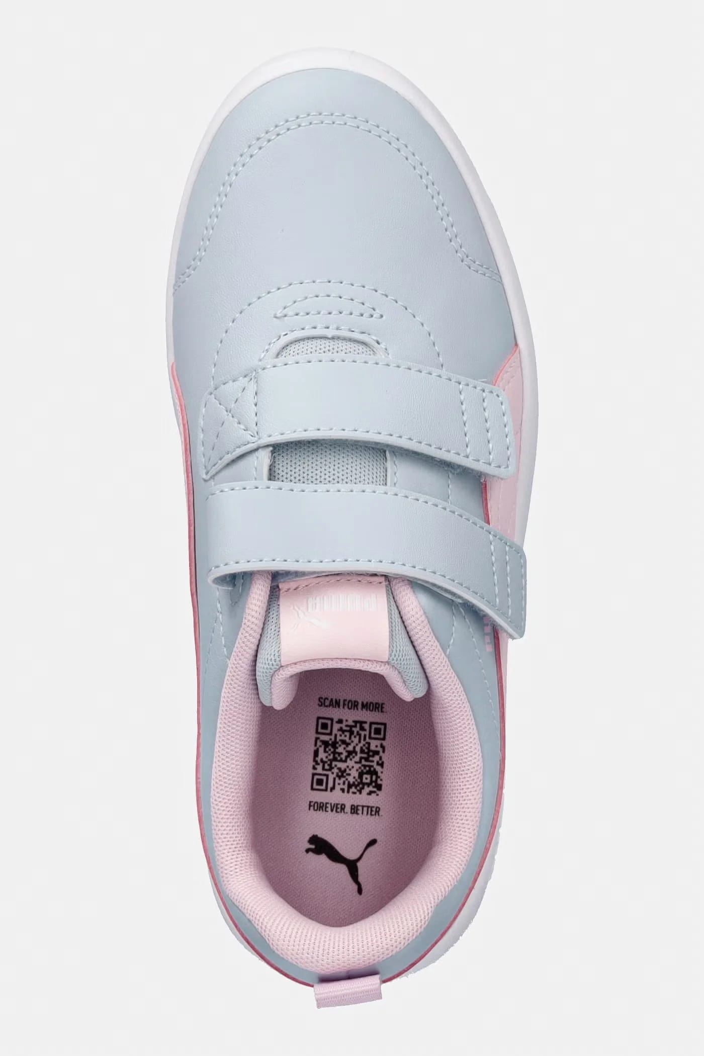 Детские кроссовки Courtflex V3 V синие для мальчиков - фото 4