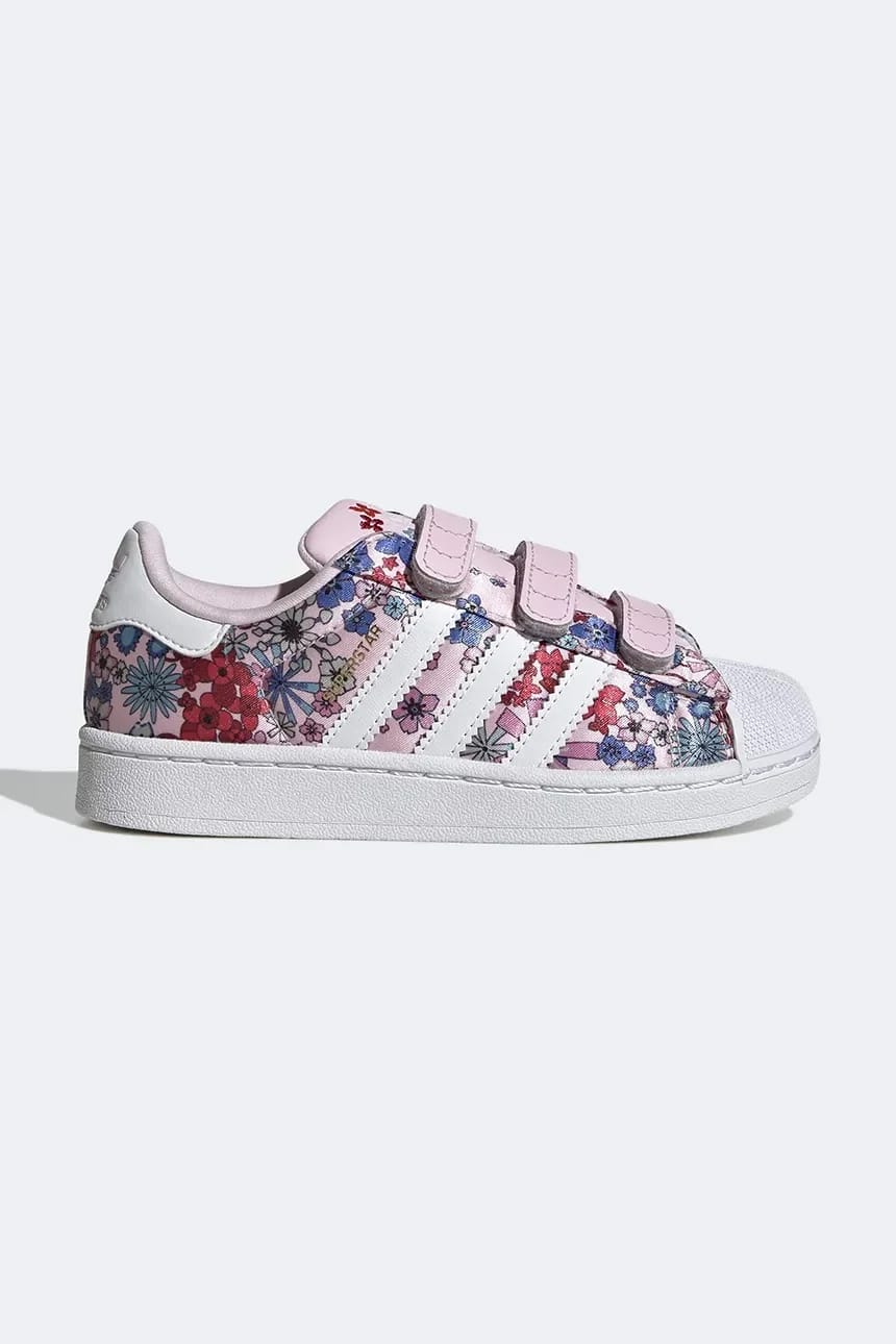 Детские кроссовки SUPERSTAR II розовые для мальчиков
