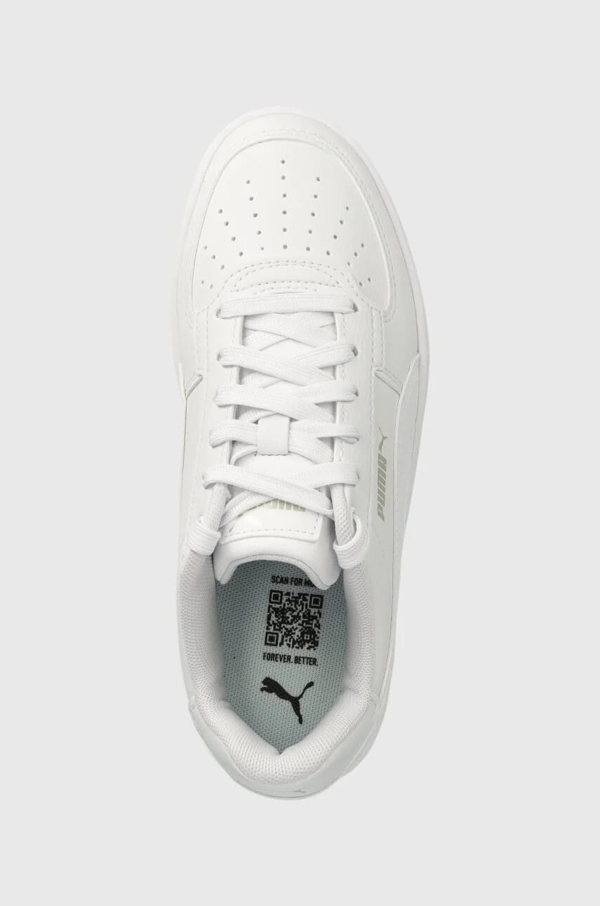 Детские кроссовки Puma Caven 2.0 Jr белые для мальчиков - фото 4