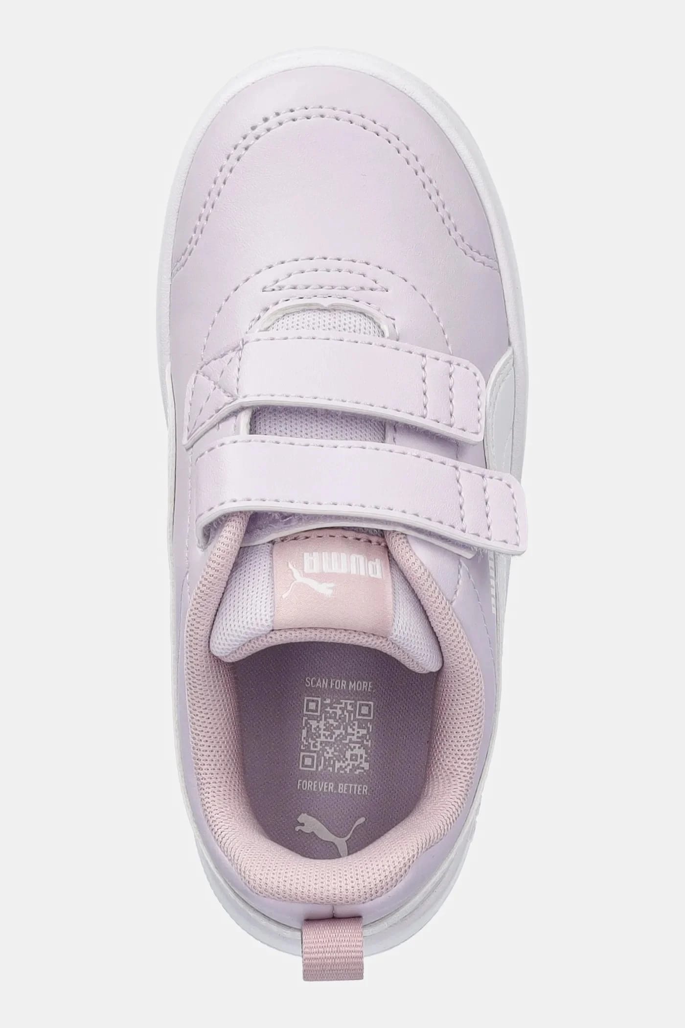 Детские кроссовки Courtflex V3 V фиолетовые для мальчиков - фото 4