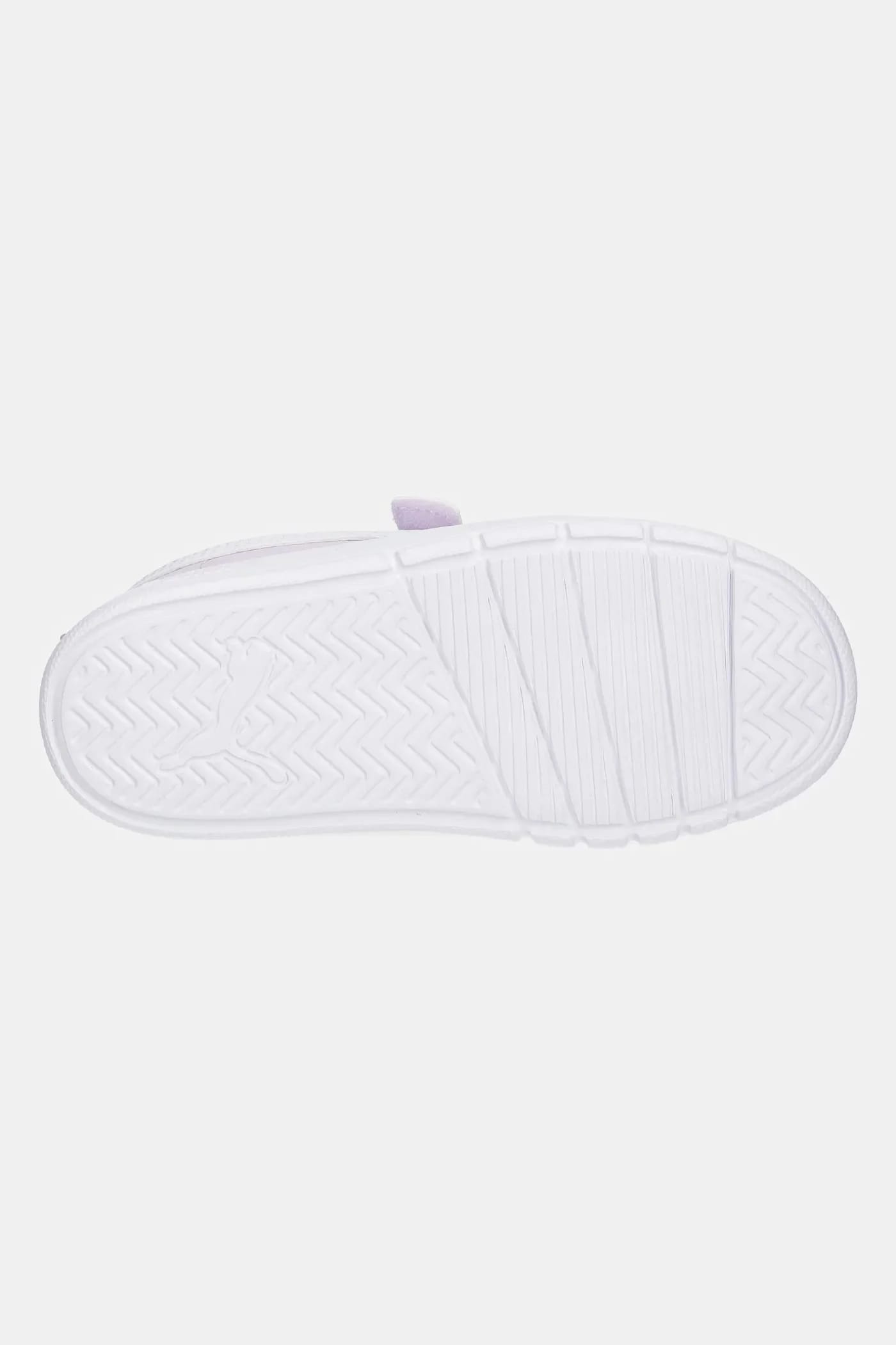 Детские кроссовки Courtflex V3 V фиолетовые для мальчиков - фото 5