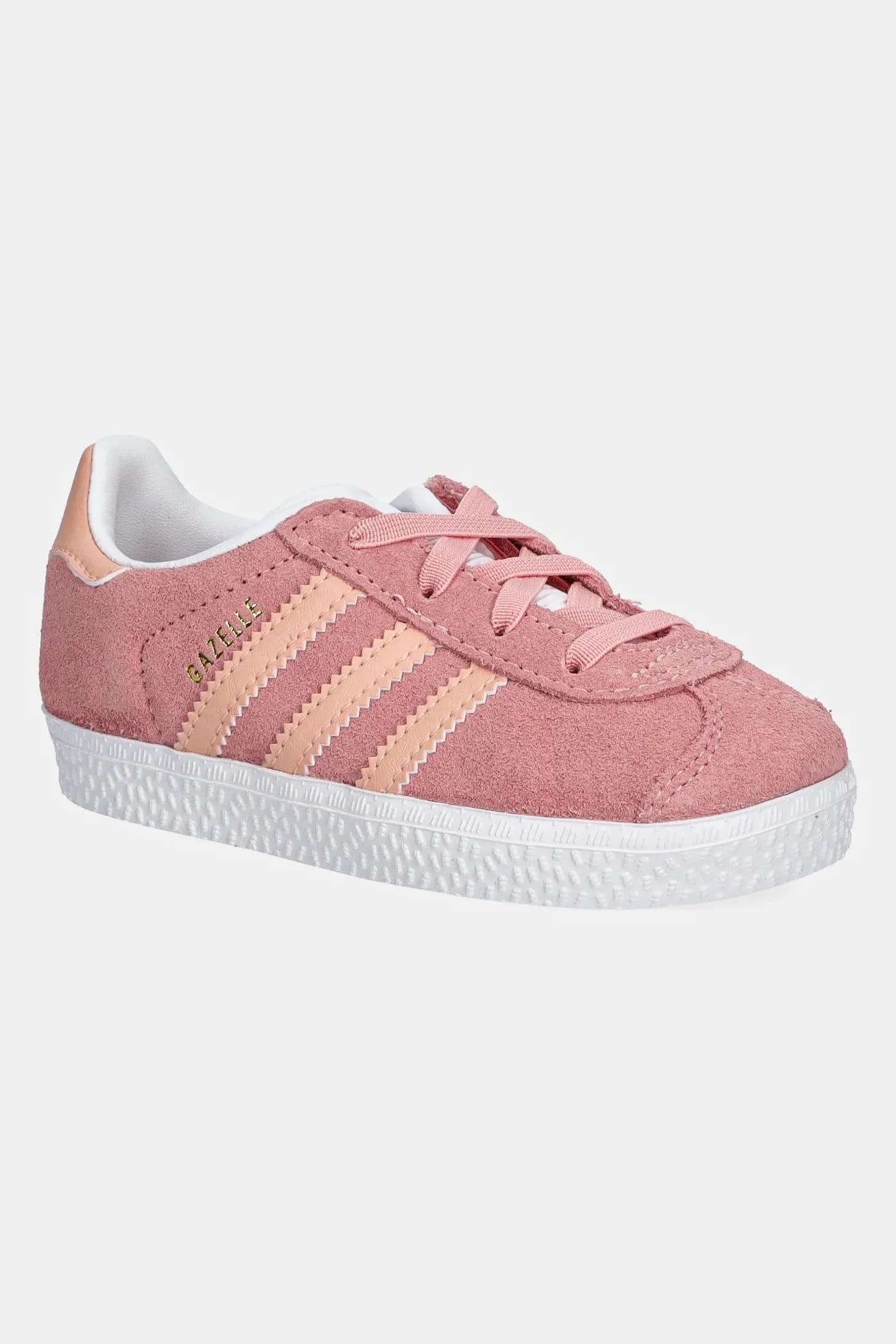 Детские замшевые кроссовки GAZELLE розовые для девочек