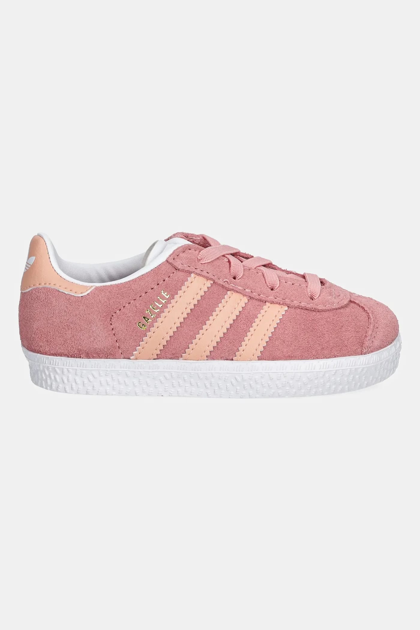 Детские замшевые кроссовки GAZELLE розовые для девочек - фото 2