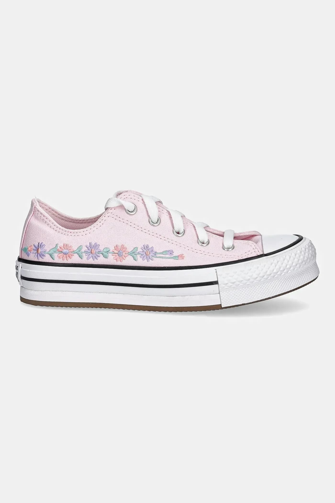Детские кроссовки CHUCK TAYLOR ALL STAR EVA LIFT розовые для девочек - фото 2