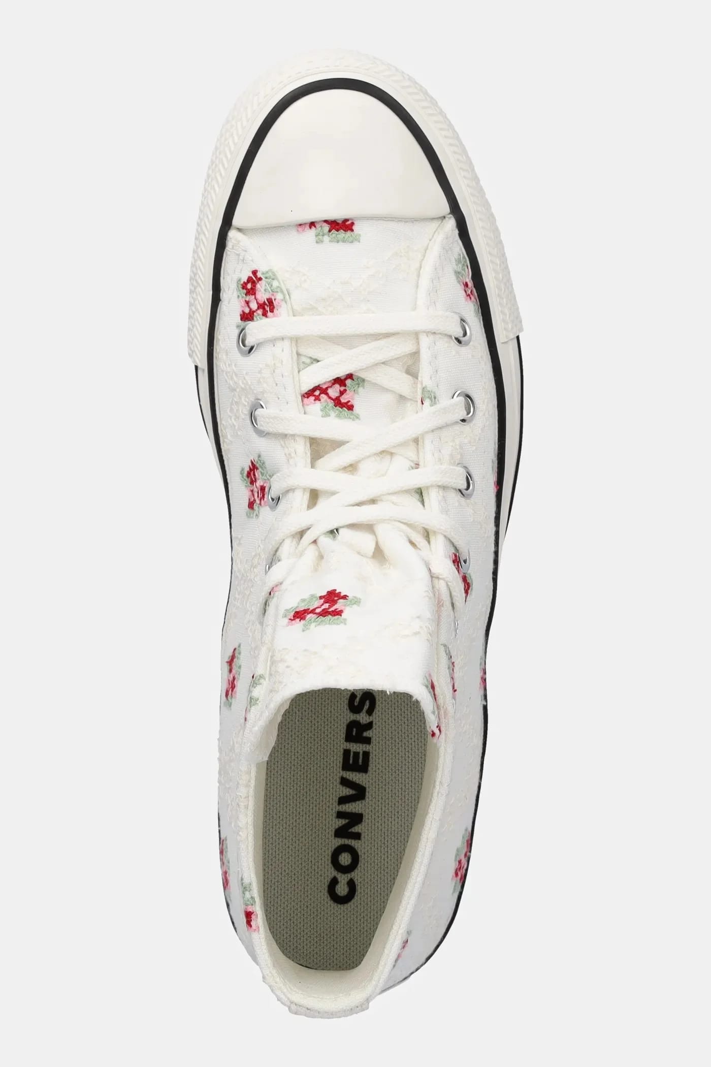 Детские кроссовки Chuck Taylor All Star бежевые для девочек - фото 4