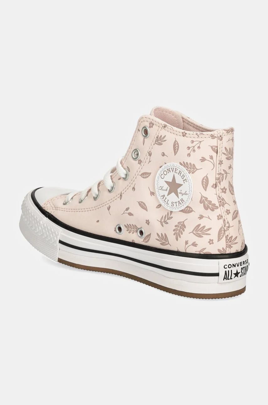 Детские кроссовки CHUCK TAYLOR ALL STAR EVA LIFT розовые для девочек - фото 3