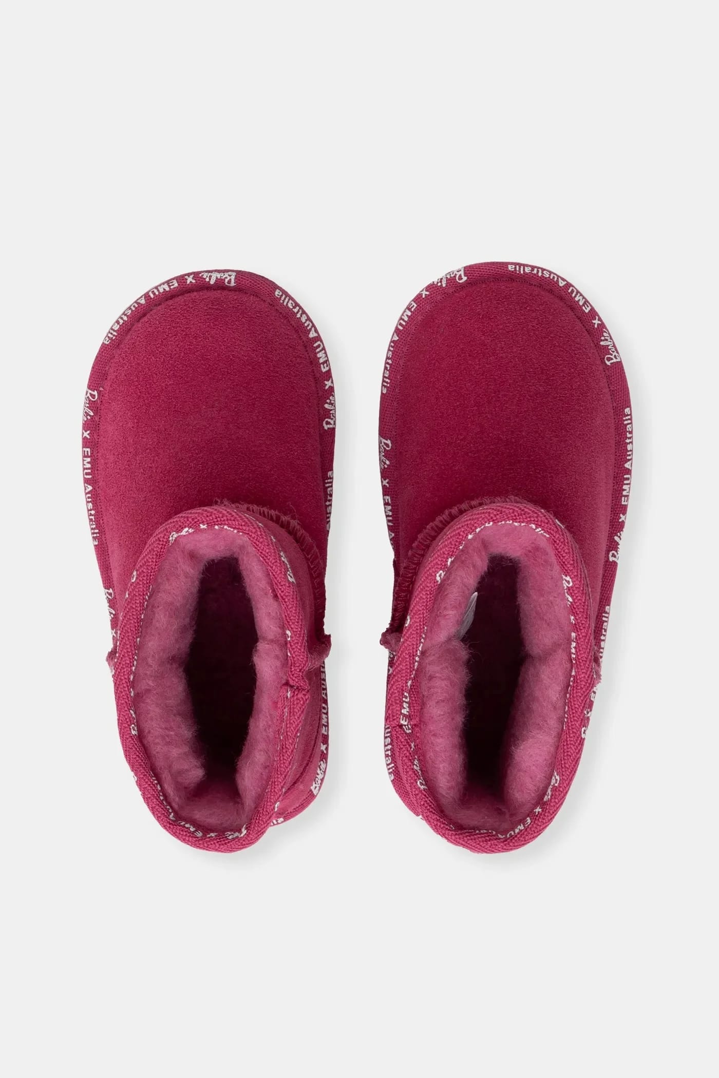 Детские замшевые зимние сапоги Barbie Wallaby Mini - фото 4