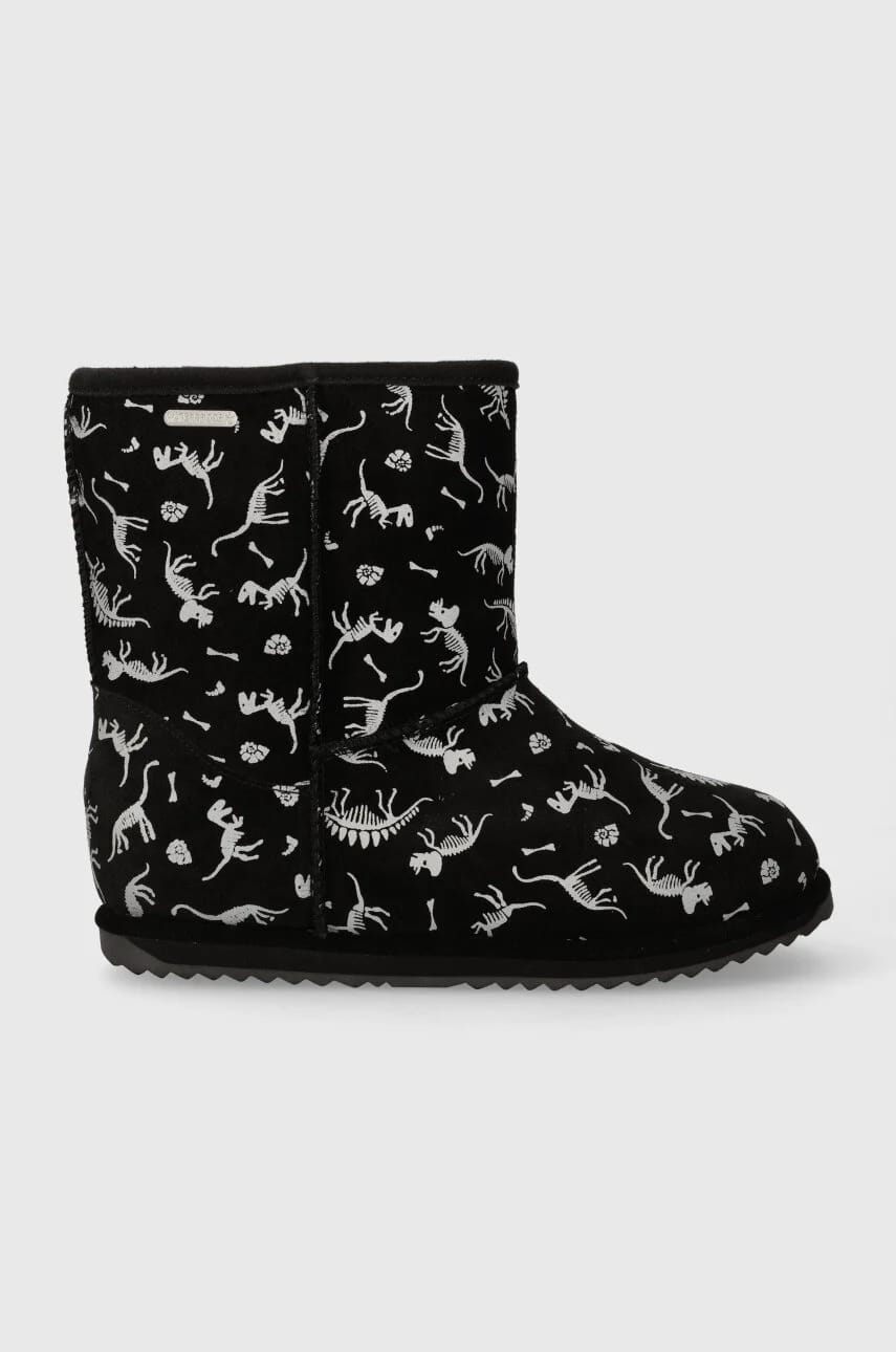 Детская кожаная зимняя обувь K12948 Reflective Dino Brumby