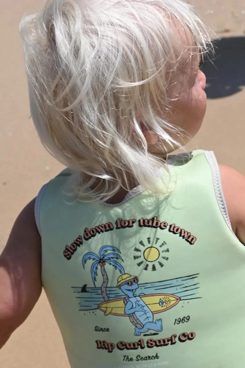 Shred Turtle Aqua x Rip Curl детский купальный жилет для детей 2-3 лет - фото 8