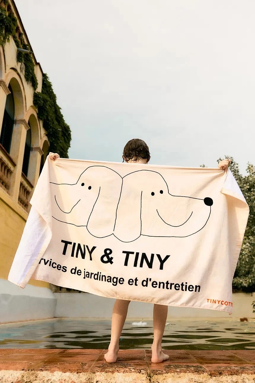 TINY & TINY TOWEL детское хлопковое полотенце