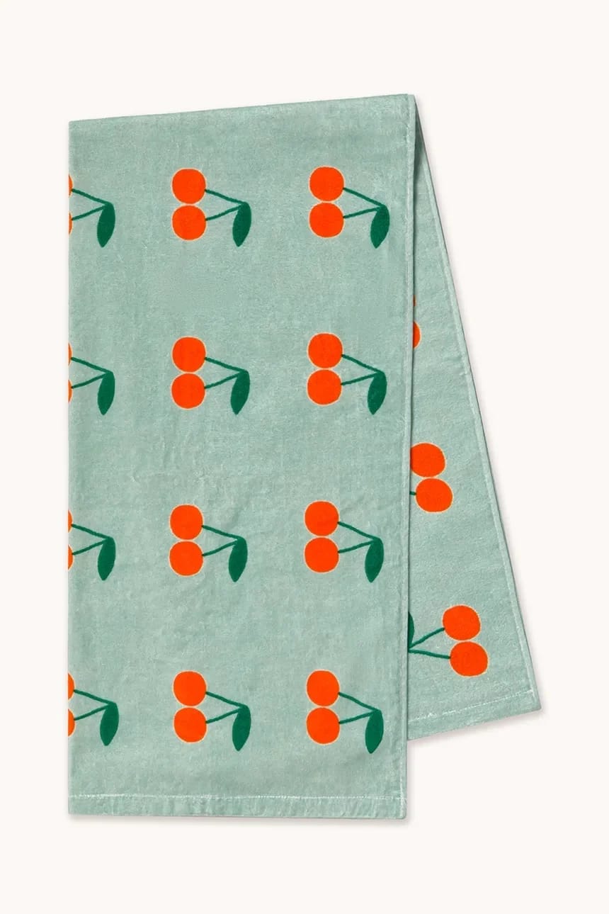 CHERRIES TOWEL детское хлопковое полотенце - фото 2