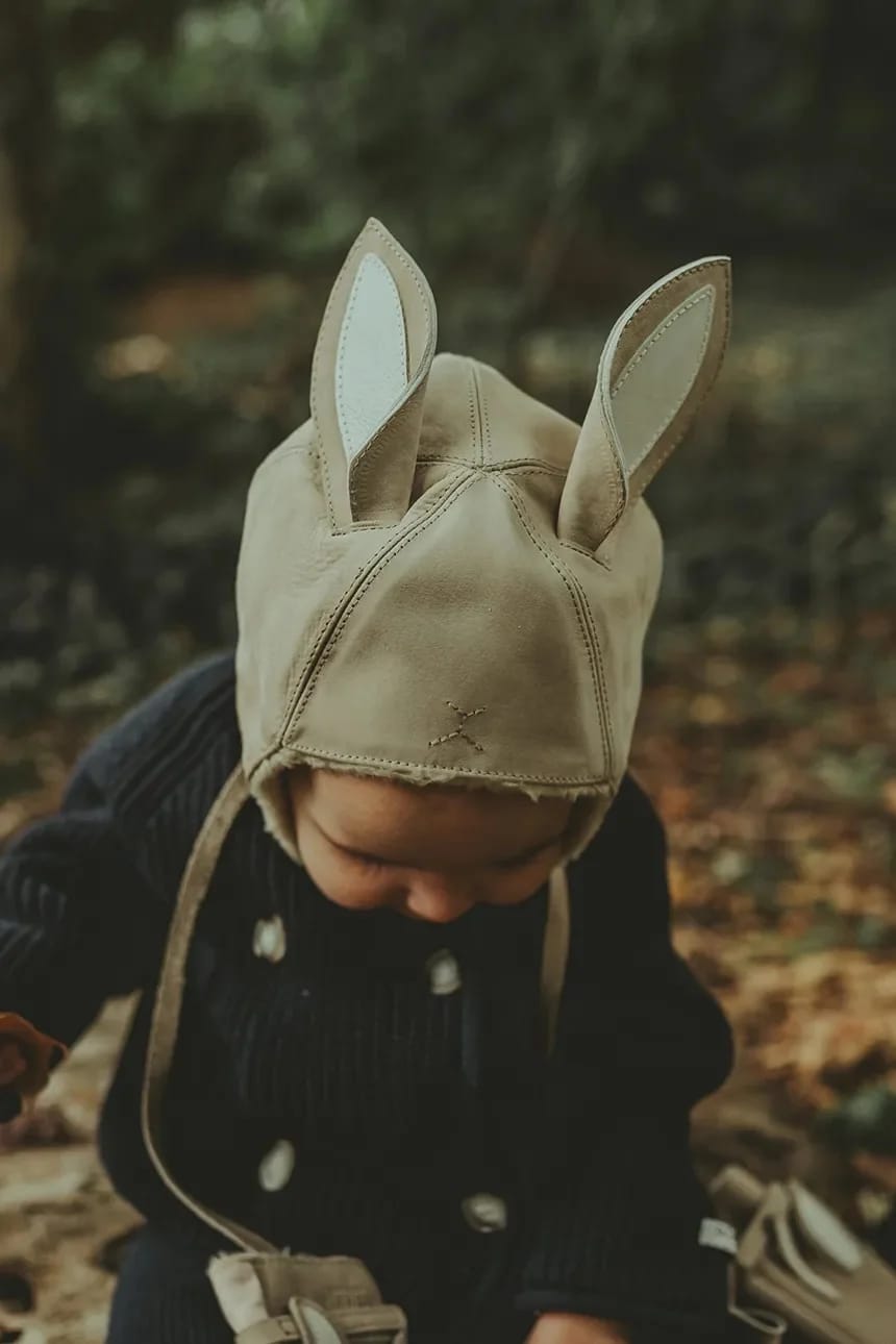 Детская замшевая шапка Kapi Classic Hat Bunny