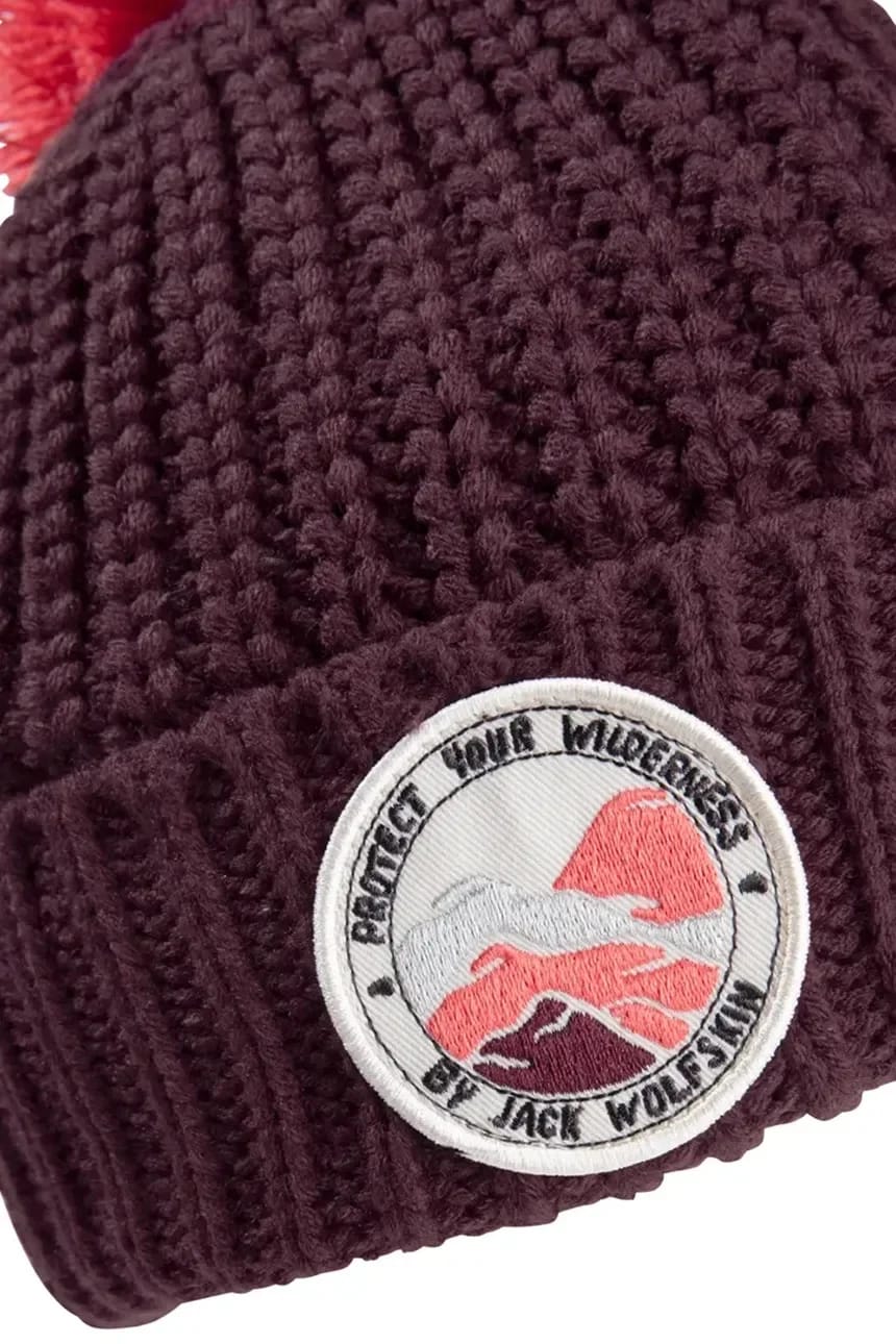 Детская шапка POMPOM BADGE - фото 3