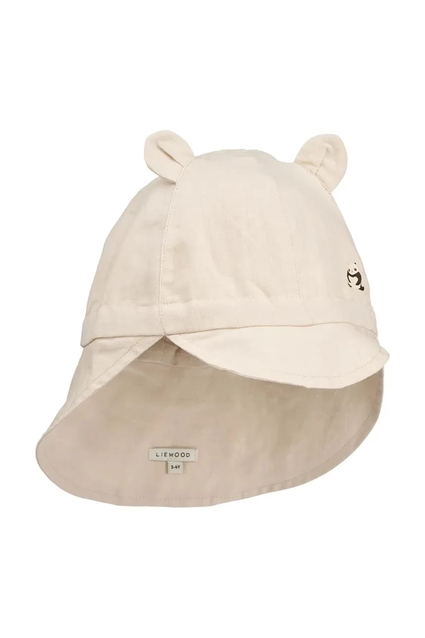 Детская хлопковая бейсболка Gorm Linen Sun Hat With Ears