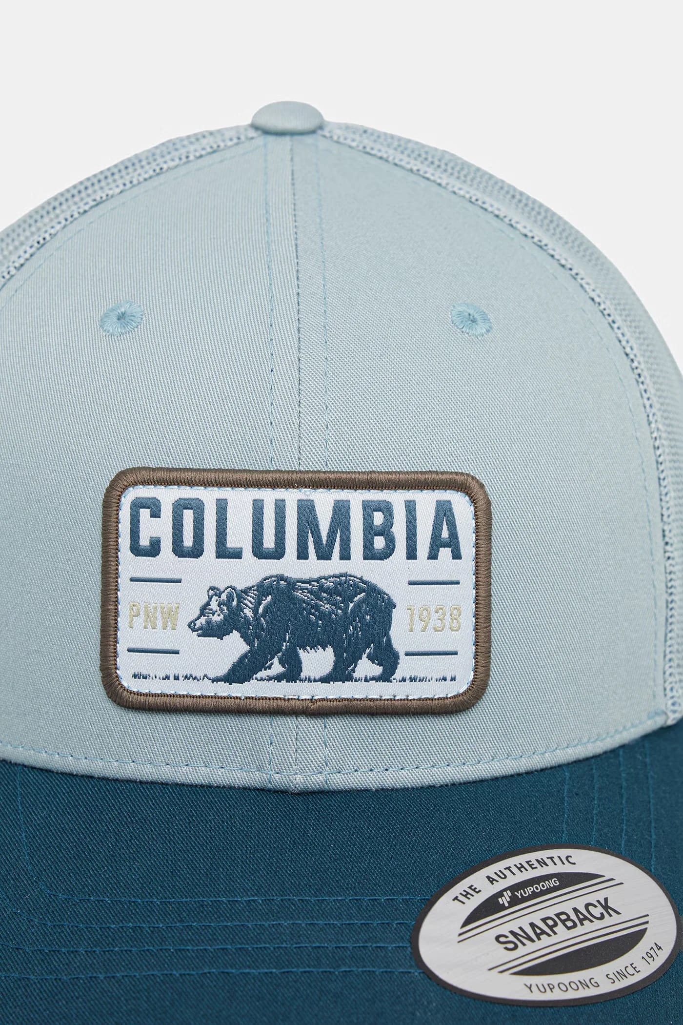 Детская бейсболка Columbia Youth Snap Back бирюзовая для мальчиков - фото 3