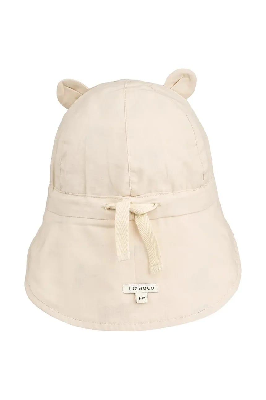 Детская хлопковая бейсболка Gorm Reversible Sun Hat With Ears - фото 2