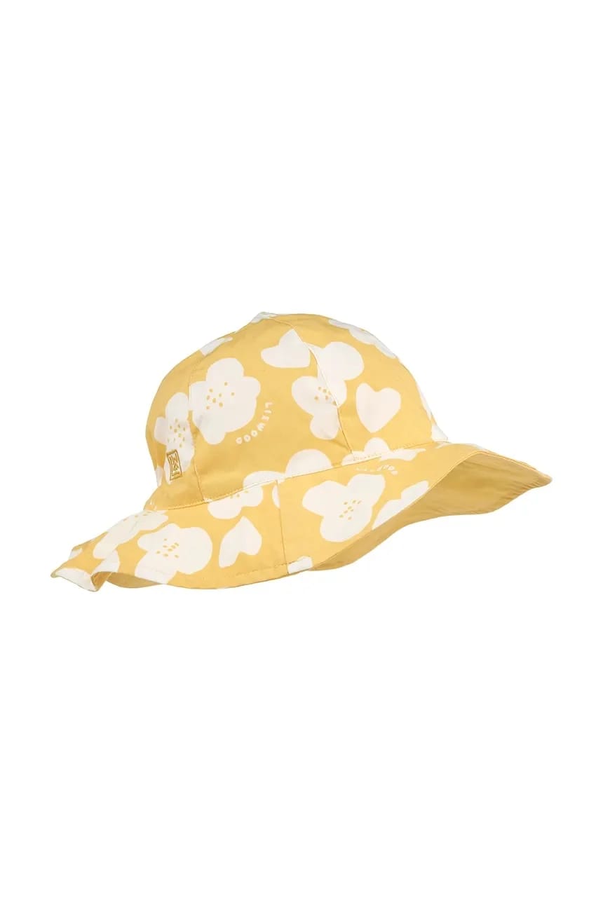 Детская двусторонняя хлопковая шапка Amelia Reversible Sun Hat - фото 2