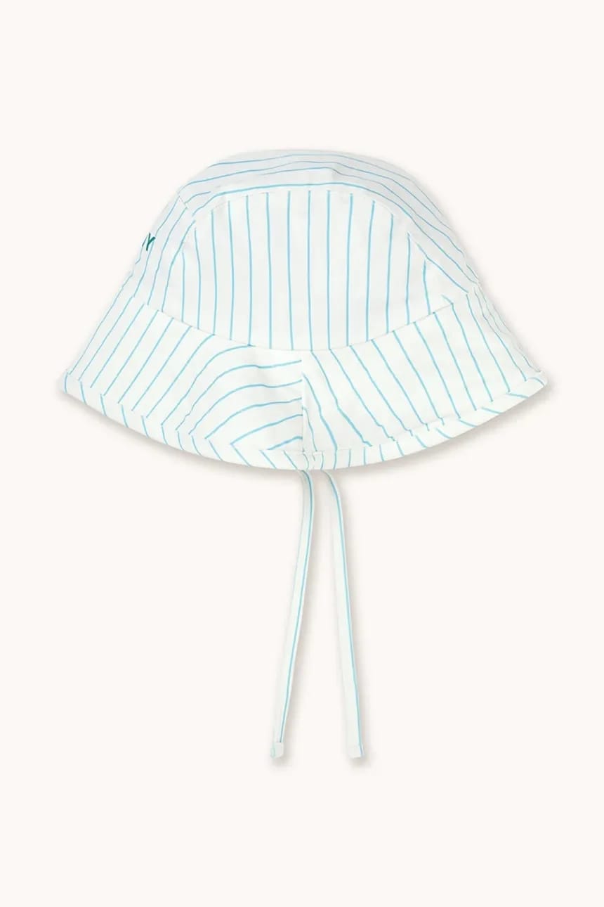 Детская шапка CYAN FINE STRIPES BUCKET HAT - фото 2