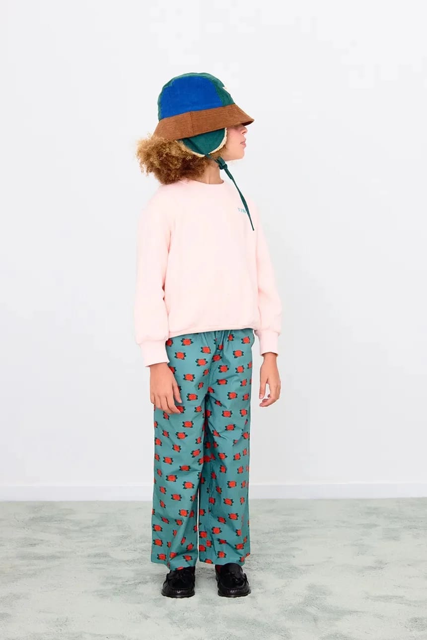 Детская хлопковая шапка COLOR BLOCK BUCKET HAT - фото 5