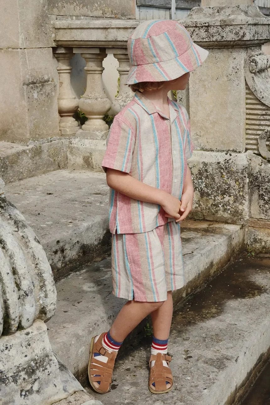 Детская льняная шапка VENICE BUCKET HAT