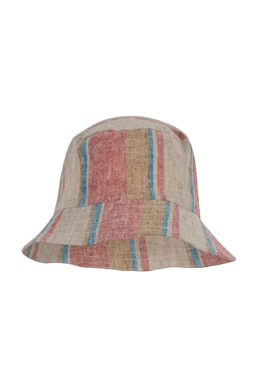 Детская льняная шапка VENICE BUCKET HAT - фото 3