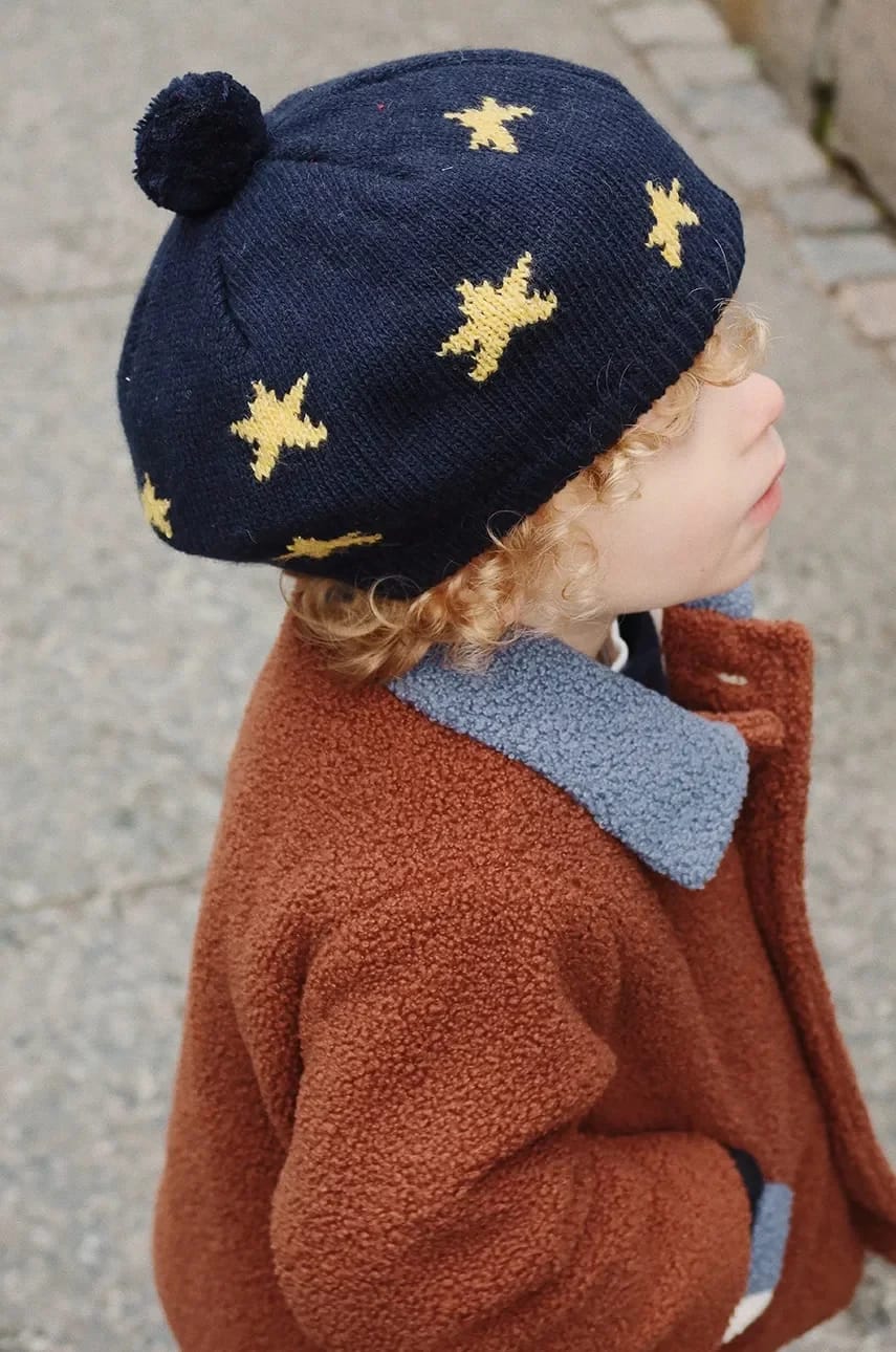 Детский полушерстяной берет BELOU KNIT BERET - фото 5